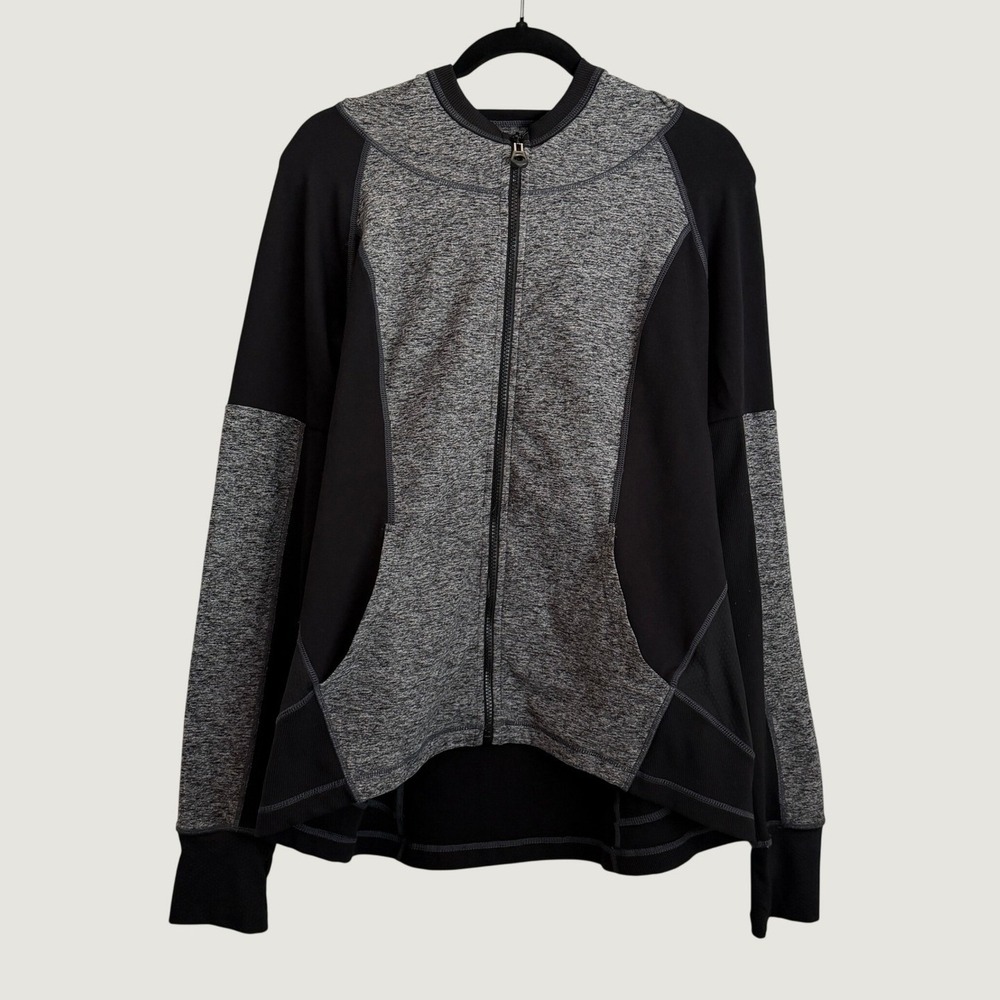 XCVI Women's Jacket Gray‎ Black Large